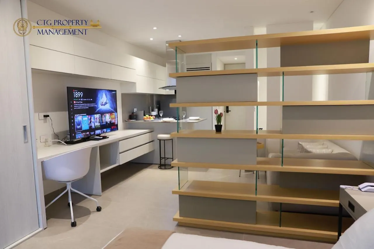 アパート Distrito 90 - Estudios Y Apartamentos Para Vacaciones Y Viajes De Negocio バランキージャ
