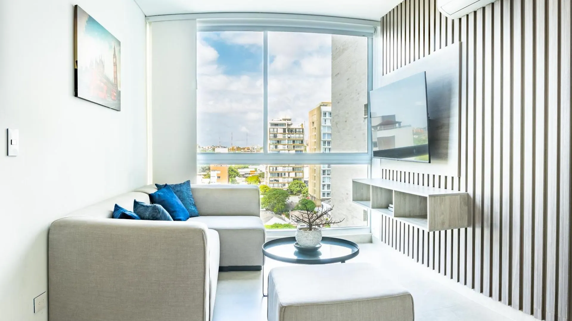 アパート Distrito 90 - Estudios Y Apartamentos Para Vacaciones Y Viajes De Negocio バランキージャ